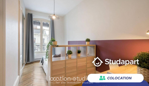 Colocation tudiante Studio à Lyon 2me arrondissement (69002)