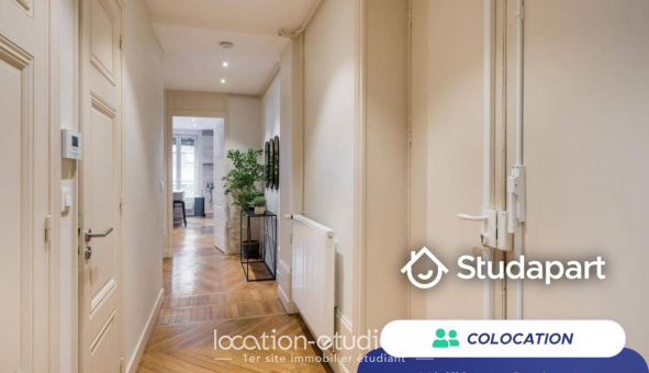Colocation tudiante Studio à Lyon 2me arrondissement (69002)