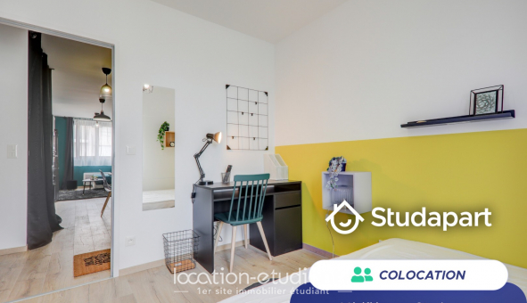 Colocation tudiante Studio à Lyon 3me arrondissement (69003)