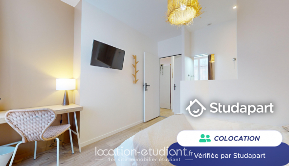 Colocation �tudiante Studio &agrave; Lyon 3�me arrondissement (69003)