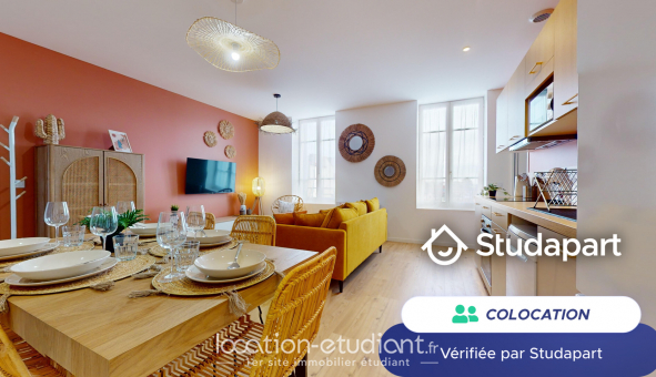 Colocation �tudiante Studio &agrave; Lyon 3�me arrondissement (69003)
