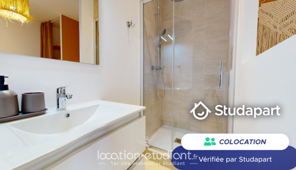 Colocation �tudiante Studio &agrave; Lyon 3�me arrondissement (69003)