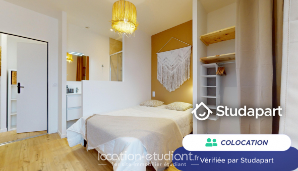 Colocation �tudiante Studio &agrave; Lyon 3�me arrondissement (69003)