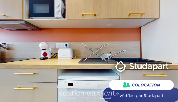 Colocation �tudiante Studio &agrave; Lyon 3�me arrondissement (69003)