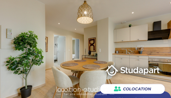 Colocation �tudiante Studio &agrave; Lyon 3�me arrondissement (69003)