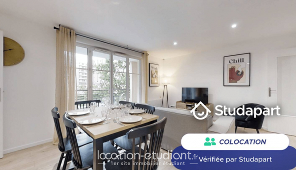 Colocation étudiante Studio à Lyon 3ème arrondissement (69003)