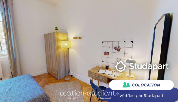 Colocation tudiante Studio à Lyon 3me arrondissement (69003)