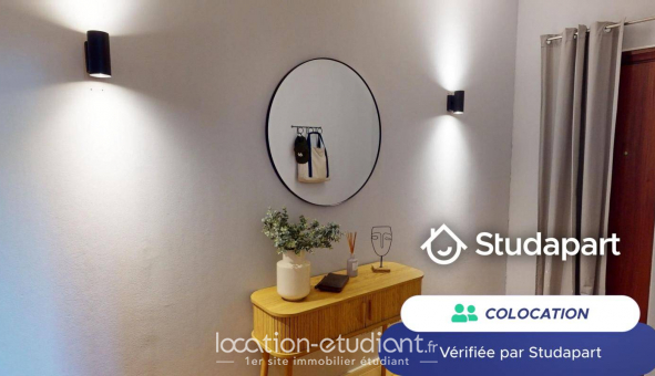 Colocation tudiante Studio à Lyon 3me arrondissement (69003)