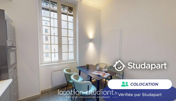 Colocation tudiante Studio à Lyon 3me arrondissement (69003)