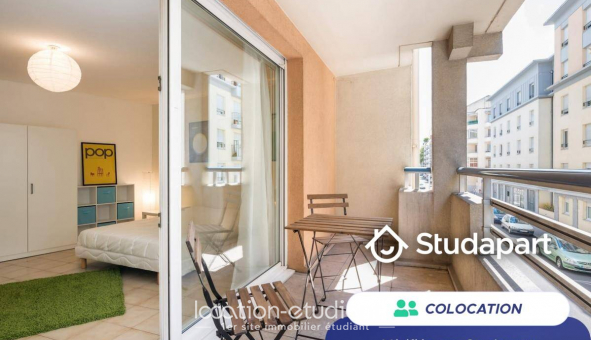 Colocation tudiante T1 à Lyon 3me arrondissement (69003)