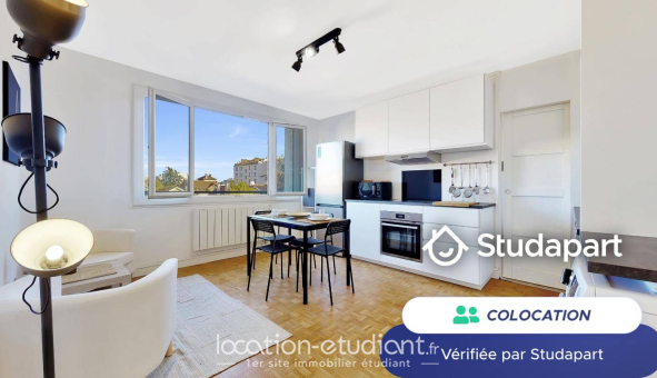 Colocation étudiante Studio &agrave; Lyon 3ème arrondissement (69003)