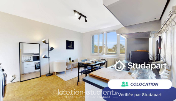 Colocation étudiante Studio &agrave; Lyon 3ème arrondissement (69003)