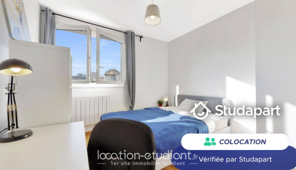 Colocation étudiante Studio &agrave; Lyon 3ème arrondissement (69003)