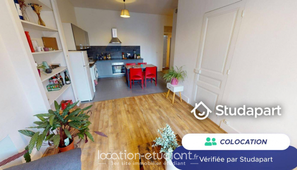 Colocation tudiante Studio à Lyon 3me arrondissement (69003)