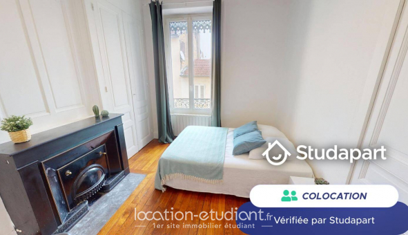 Colocation tudiante Studio à Lyon 3me arrondissement (69003)