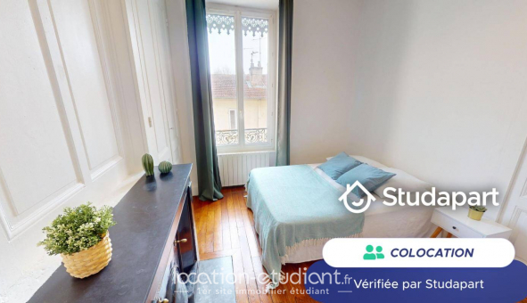 Colocation tudiante Studio à Lyon 3me arrondissement (69003)