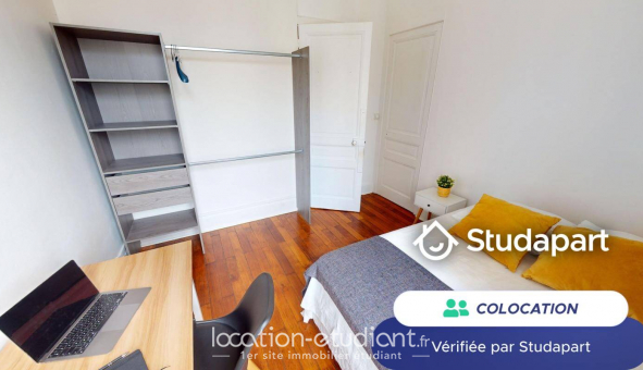 Colocation tudiante Studio à Lyon 3me arrondissement (69003)