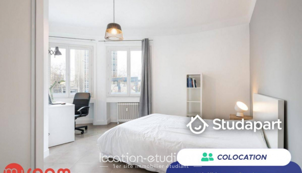 Colocation �tudiante Studio &agrave; Lyon 3�me arrondissement (69003)