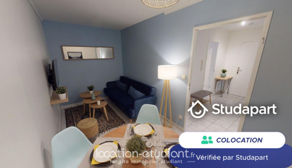 Colocation tudiante Colocation à Lyon 3me arrondissement (69003)