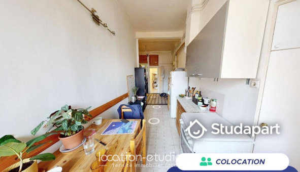Colocation tudiante Studio à Lyon 3me arrondissement (69003)