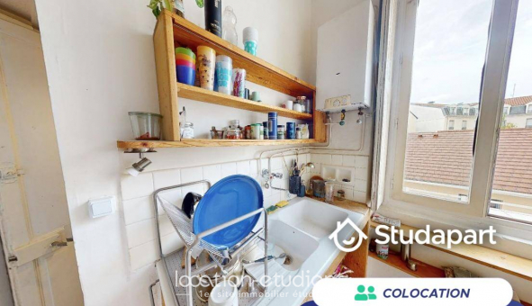 Colocation tudiante Studio à Lyon 3me arrondissement (69003)
