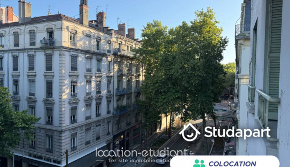 Colocation tudiante Studio à Lyon 3me arrondissement (69003)
