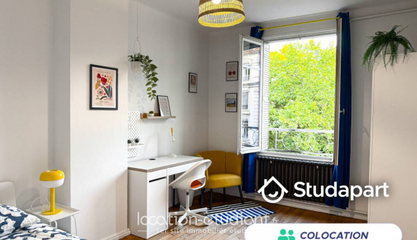 Colocation tudiante Studio à Lyon 3me arrondissement (69003)