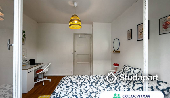 Colocation tudiante Studio à Lyon 3me arrondissement (69003)