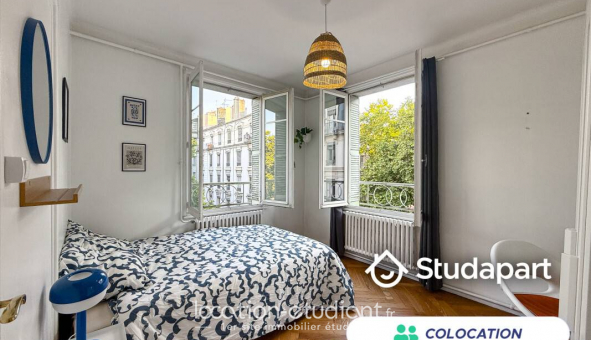 Colocation tudiante Studio à Lyon 3me arrondissement (69003)