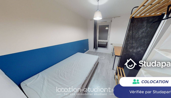 Colocation tudiante Chambre dans une colocation de 22m2