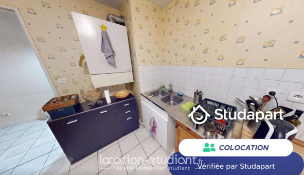 Colocation tudiante Studio à Lyon 3me arrondissement (69003)