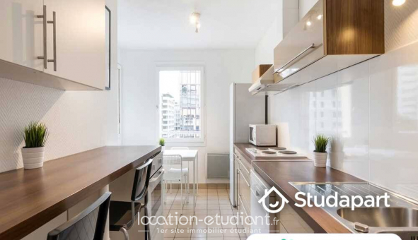 Colocation tudiante Studio à Lyon 3me arrondissement (69003)