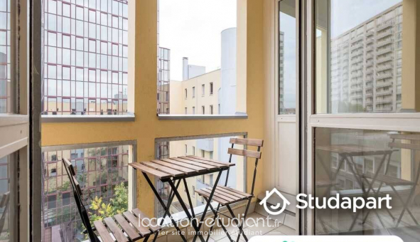 Colocation tudiante Studio à Lyon 3me arrondissement (69003)