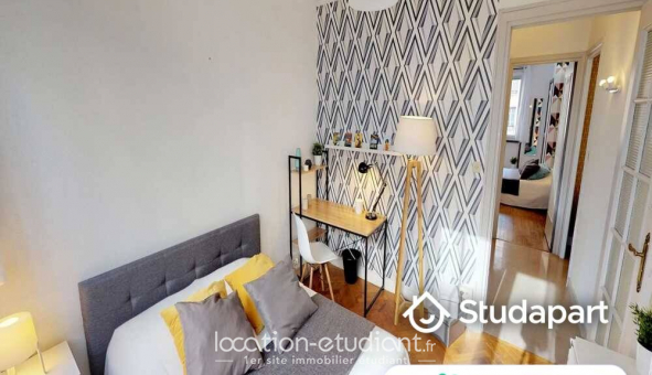 Colocation tudiante Studio à Lyon 3me arrondissement (69003)
