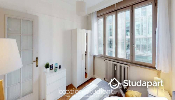 Colocation tudiante Studio à Lyon 3me arrondissement (69003)