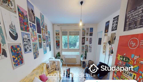 Colocation tudiante Studio à Lyon 3me arrondissement (69003)