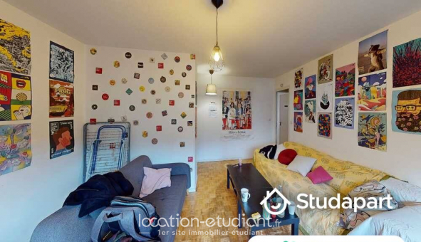 Colocation tudiante Studio à Lyon 3me arrondissement (69003)