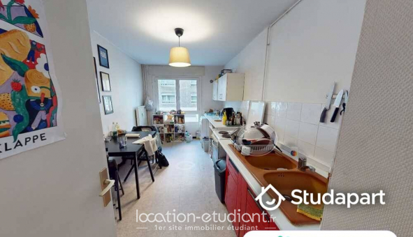 Colocation tudiante Studio à Lyon 3me arrondissement (69003)