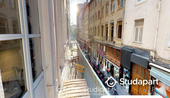 Colocation tudiante Studio à Lyon 3me arrondissement (69003)