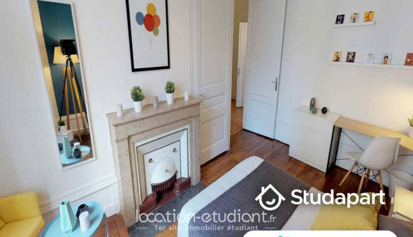 Colocation tudiante Studio à Lyon 3me arrondissement (69003)
