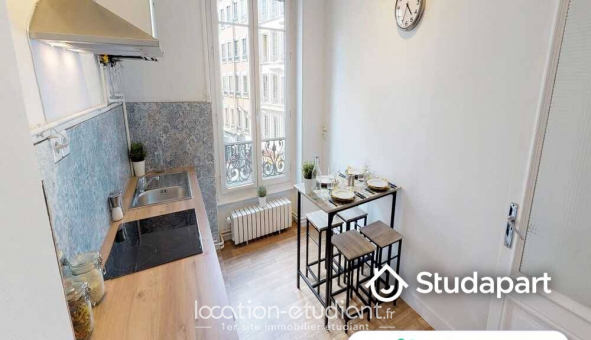 Colocation tudiante Studio à Lyon 3me arrondissement (69003)