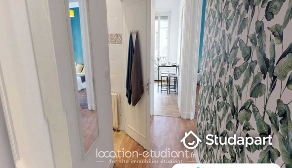 Colocation tudiante Studio à Lyon 3me arrondissement (69003)