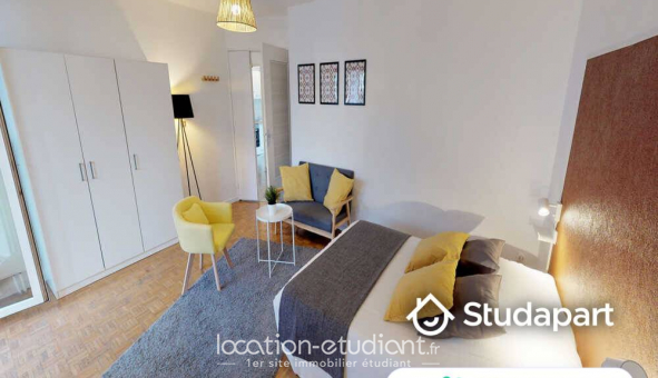 Colocation tudiante Studio à Lyon 3me arrondissement (69003)