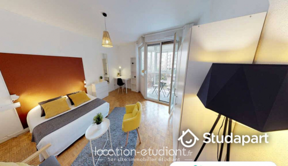 Colocation tudiante Studio à Lyon 3me arrondissement (69003)