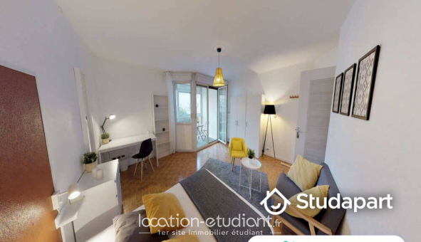 Colocation tudiante Studio à Lyon 3me arrondissement (69003)