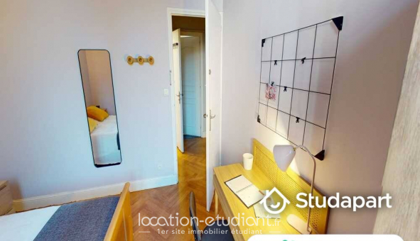 Colocation tudiante Studio à Lyon 3me arrondissement (69003)