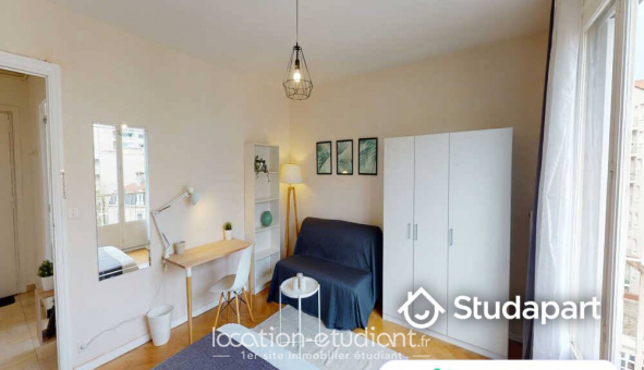 Colocation tudiante Studio à Lyon 3me arrondissement (69003)