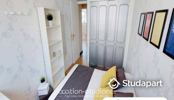 Colocation tudiante Studio à Lyon 3me arrondissement (69003)