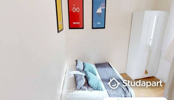 Colocation tudiante Studio à Lyon 3me arrondissement (69003)