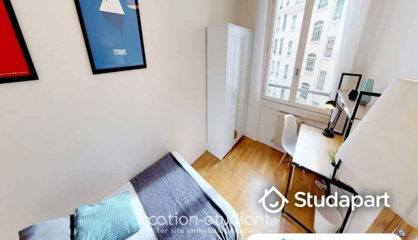Colocation tudiante Studio à Lyon 3me arrondissement (69003)